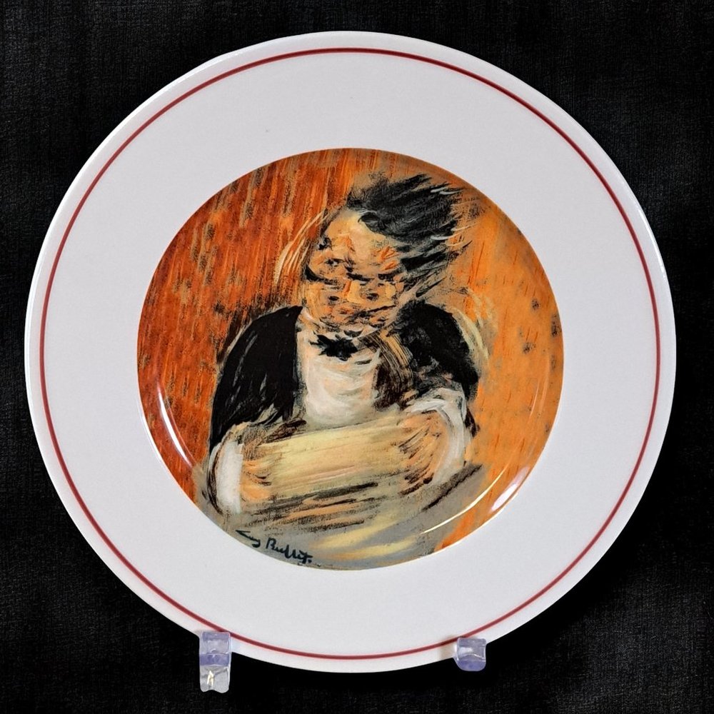 GUY BUFFET 'The Making of a Perfect MARTINI" ESHENBACH GERMANY PLATE